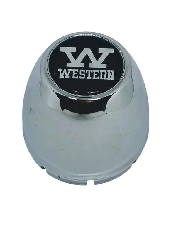 Chrome Coated Western Wheels Centre Cap 70mm Diam.