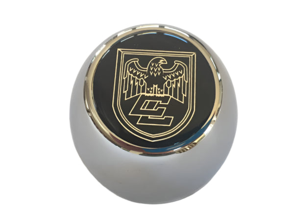 Chrome Coated C-70 Centreline Centre Cap 81mm  - Domed 3D Logo