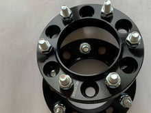 Load image into Gallery viewer, 2 x 25mm Black HubCentric Wheel Spacer 6x139.7 fit Toyota LandCruiser/Prado 6 Stud
