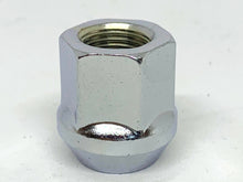 Load image into Gallery viewer, Chrome Open-End Wheel Nut 1/2&quot; UNF Thread x 25mm Height