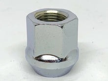 Load image into Gallery viewer, Chrome Open-End Wheel Nut 7/16&quot; UNF Thread x 25mm Height