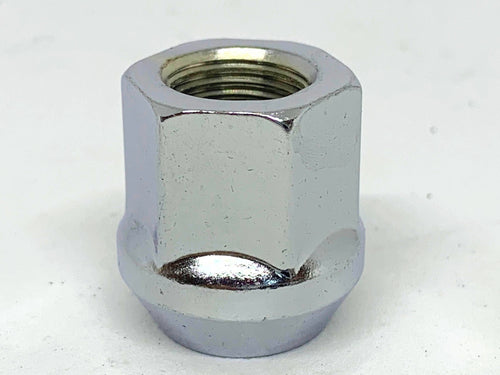 Chrome Open-End Wheel Nut 7/16