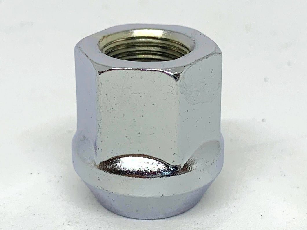 Chrome Open-End Wheel Nut 7/16