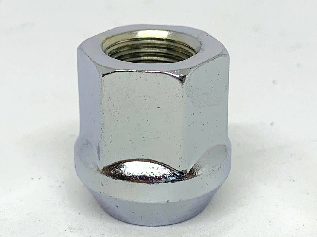 Chrome Open-End Wheel Nut 1/2