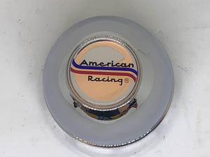 Chrome Coated Centerline Centre Cap 81mm CEC-70 - American Racing Logo