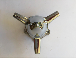 Chrome Alloy Bullet Wheel Spinner Knock-Off Set - Short Base AR TT II