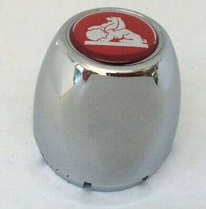 Chrome Coated CS-20 Centerline Centre Cap 70mm Diam. - Holden Logo