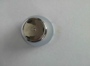 Chrome Coated CS-20 Centerline Centre Cap 70mm Diam. - Holden Logo