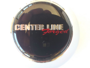 Chrome Coated CEC-70 Centerline Centre Cap 81mm - Centerline Logo