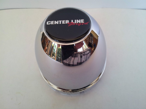 Chrome Coated CEC-70 Centerline Centre Cap 81mm - Centerline Logo