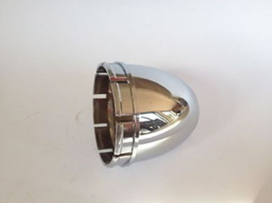 Chrome Coated C-70 OEM Centre Cap - With Engraved Logo