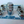 Chrome Open-End Lock Nut Set 12mm x 1.5 Thread x 22mm Height