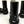 Black Lock Nut Set 14mm x 1.5 Thread x 48mm Height