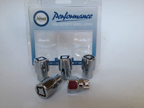 Chrome Mag Wheel Lock Nut Set 1/2