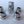 Chrome Open-End Lock Nut Set 7/16
