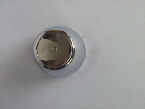 Chrome Coated CS-20 Centerline Centre Cap 70mm - No Logo