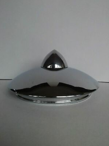 Chrome Steel Bullet Centre Cap 75mm Diam.