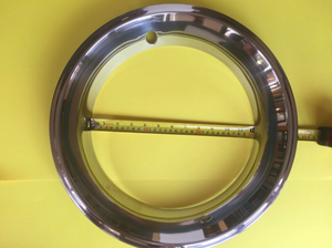 Stainless Steel Trim Rim Set - 15" x 7" Wheels