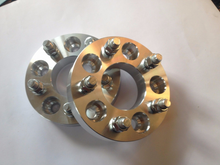 Load image into Gallery viewer, Billet Alloy Wheel Spacer Set 5 x 4.75&quot; to 5 x 120mm PCD x 30mm Thick