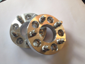 Billet Alloy Wheel Spacer Set 5 x 4.25" To 5 x 4.25" x 30mm Thick