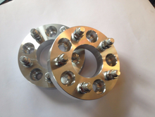 Load image into Gallery viewer, Billet Alloy Wheel Spacer Set 5 x 4.75&quot; To 5 x 4.50&quot; x 25mm Thick