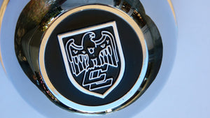 Chrome Coated C-70 OEM Centre Cap - With Engraved Logo