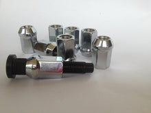 Load image into Gallery viewer, Chrome Open-End Wheel Nut 7/16&quot;UNF Thread x 33mm Height