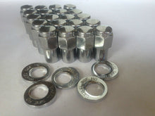 Load image into Gallery viewer, Chrome Mag Wheel Nut 1/2&quot; UNF Left-hand Thread x 20mm Shank Length