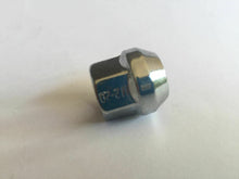 Load image into Gallery viewer, Chrome Open-End Wheel Nut 1/2&quot; UNF Thread x 25mm Height