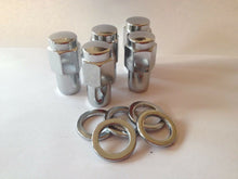 Load image into Gallery viewer, Chrome Mag Wheel Nut 1/2&quot; UNF Thread x 19mm Shank Length