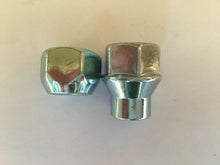 Load image into Gallery viewer, Extra Thread Open-End Wheel Nuts 7/16&quot; UNF Thread x 27mm Height