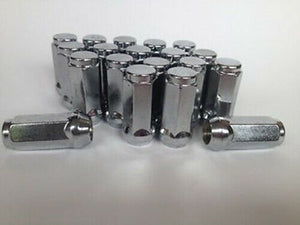 Chrome Wheel Nut 14mm X 1.5 Thread x 50mm Height