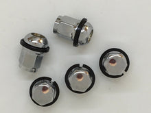 Load image into Gallery viewer, Chrome Radius Seat Wheel Nut 12mm x 1.5 X 33mm Height