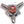 Chrome Alloy 3-Bar Wheel Spinner Knock-Off Set - Short Base AR TT II