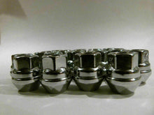 Load image into Gallery viewer, Chrome Open-End Wheel Nut 12 mm x 1.5 Thread x 25mm Height